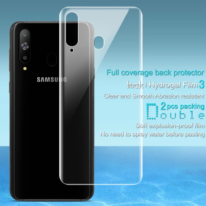 2 шт. защитное покрытие для Samsung Galaxy A8S Гидрогелевая защитная пленка|Защитные