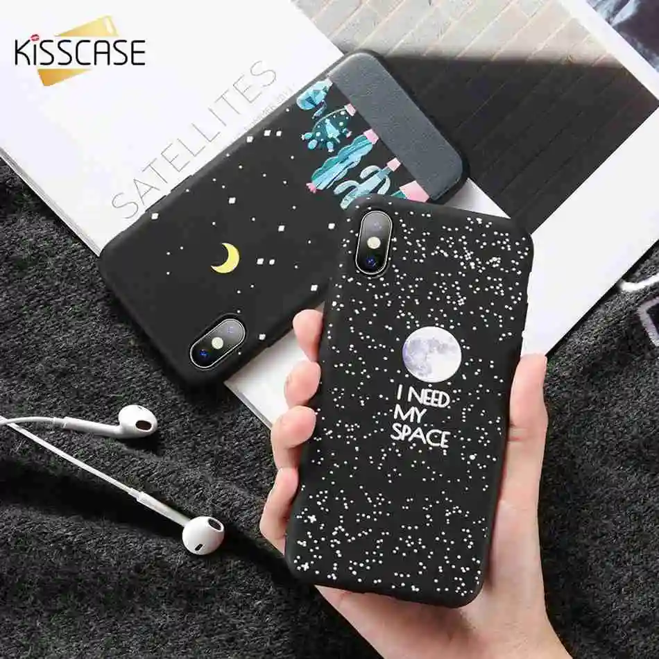 Матовый чехол KISSCASE Starry Sky для Huawei P30 Pro P Smart 2019 lite Y9 (2018) Y6 (2019) Y7 Prime Nova | Мобильные
