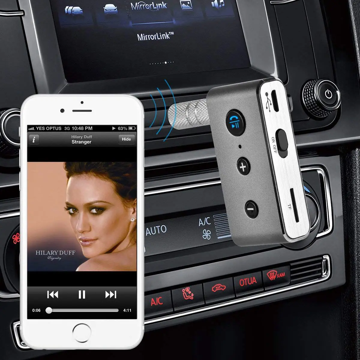 BT710 карта aux автомобильный аудио беспроводной Bluetooth приемник адаптер 4