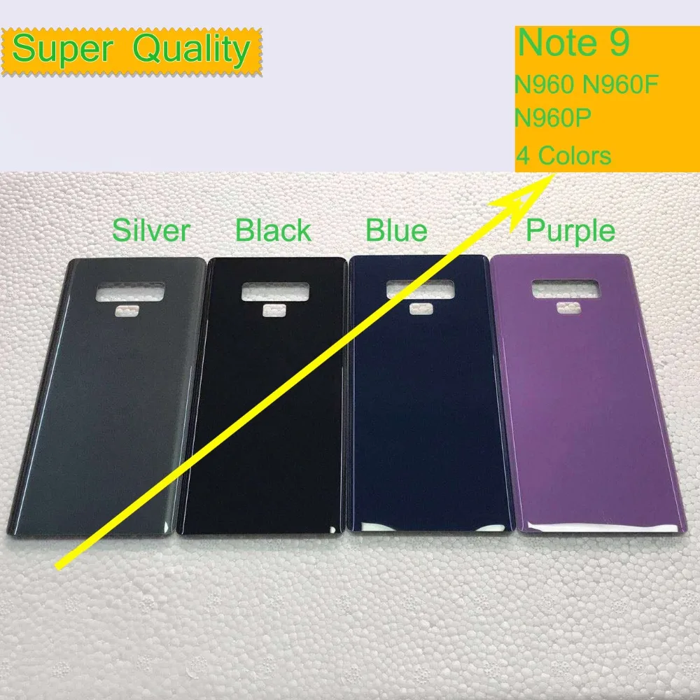 10 шт./лот для Samsung Galaxy Note9 Note 9 N960 N960F N960P корпус батарейного отсека задняя крышка