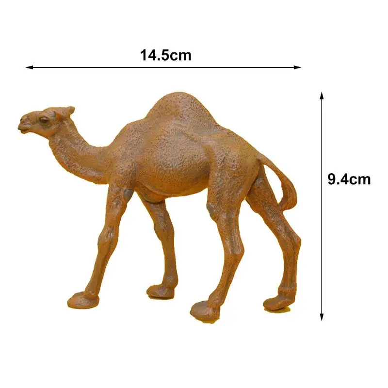 Camel имитация моделей животных экшн игрушки фигурки коллекция высокого качества