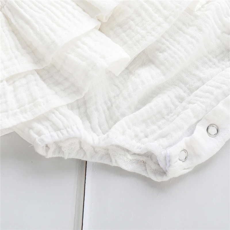 2019 Повседневная летняя одежда для маленьких девочек однотонный комбинезон без