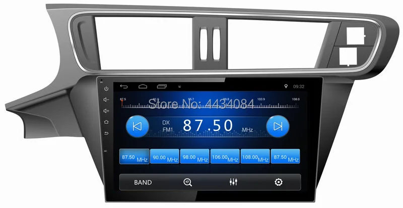 Ouchuangbo автомобильный Радио Стерео gps Головные устройства для Citroen C3 XR 2014 2018