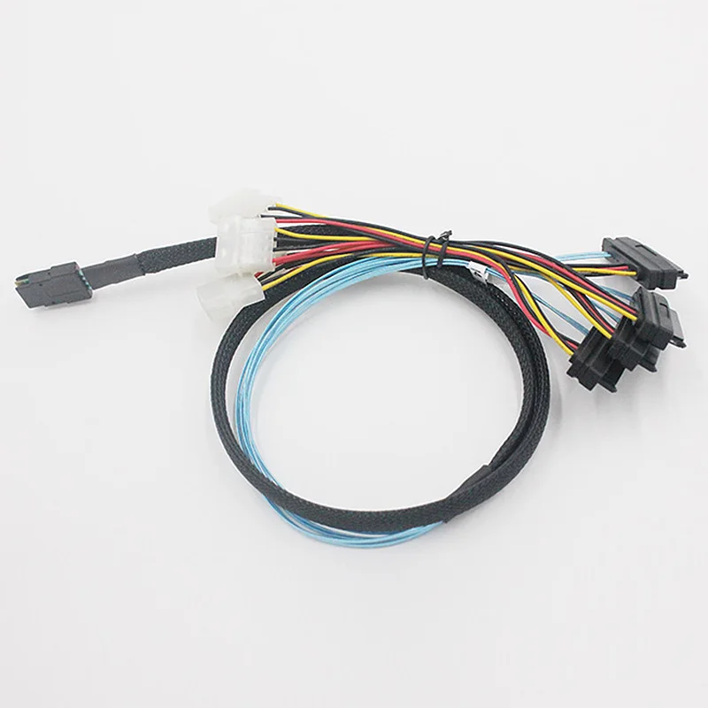 OPQ Mini Sas Hd Sff 8643 до 4Xsas 29 контактный разъем (Sff 8482) Разъемы с жесткими дисками Sata