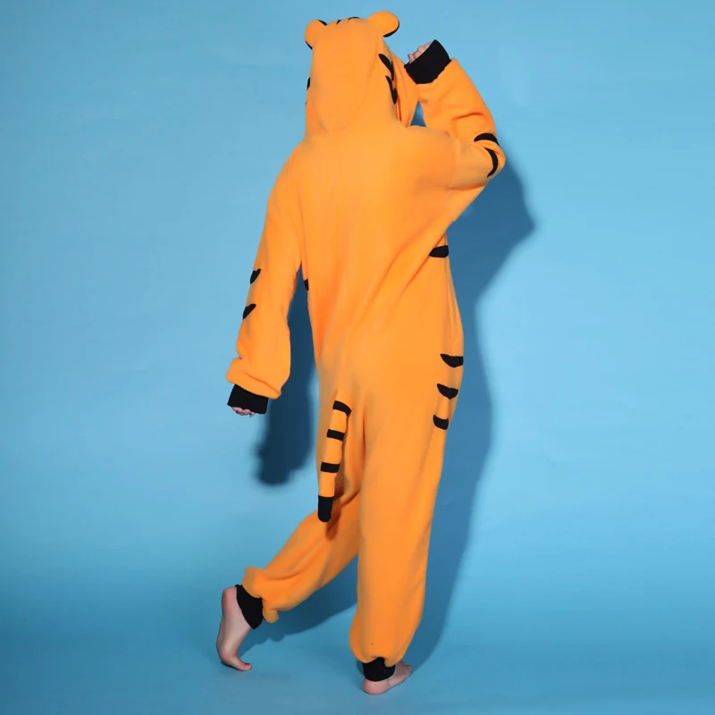 New Bengal Tiger Onesies Sleepsuit Adult Pajamas Pyjamas Cosplay Costume Sleepwear Jumpsuit Christmas Party Clothing |