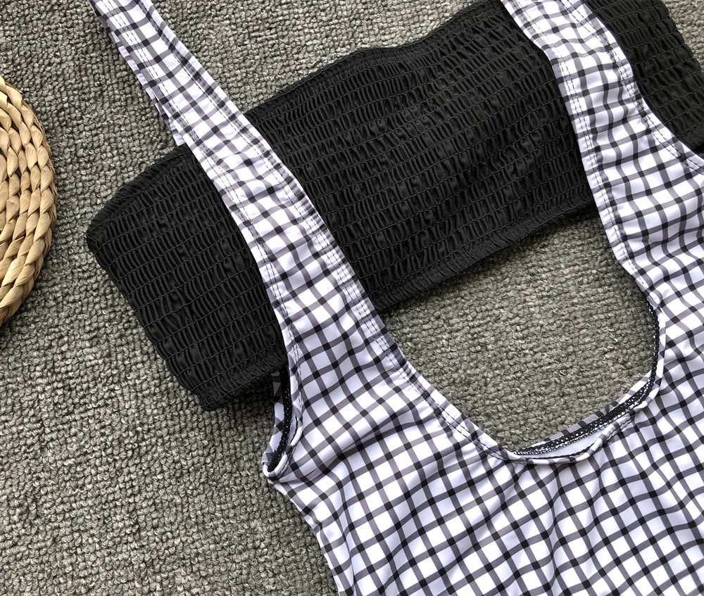 Новинка 2019 отдельные купальники Smock женский купальник из 2 предметов Женский
