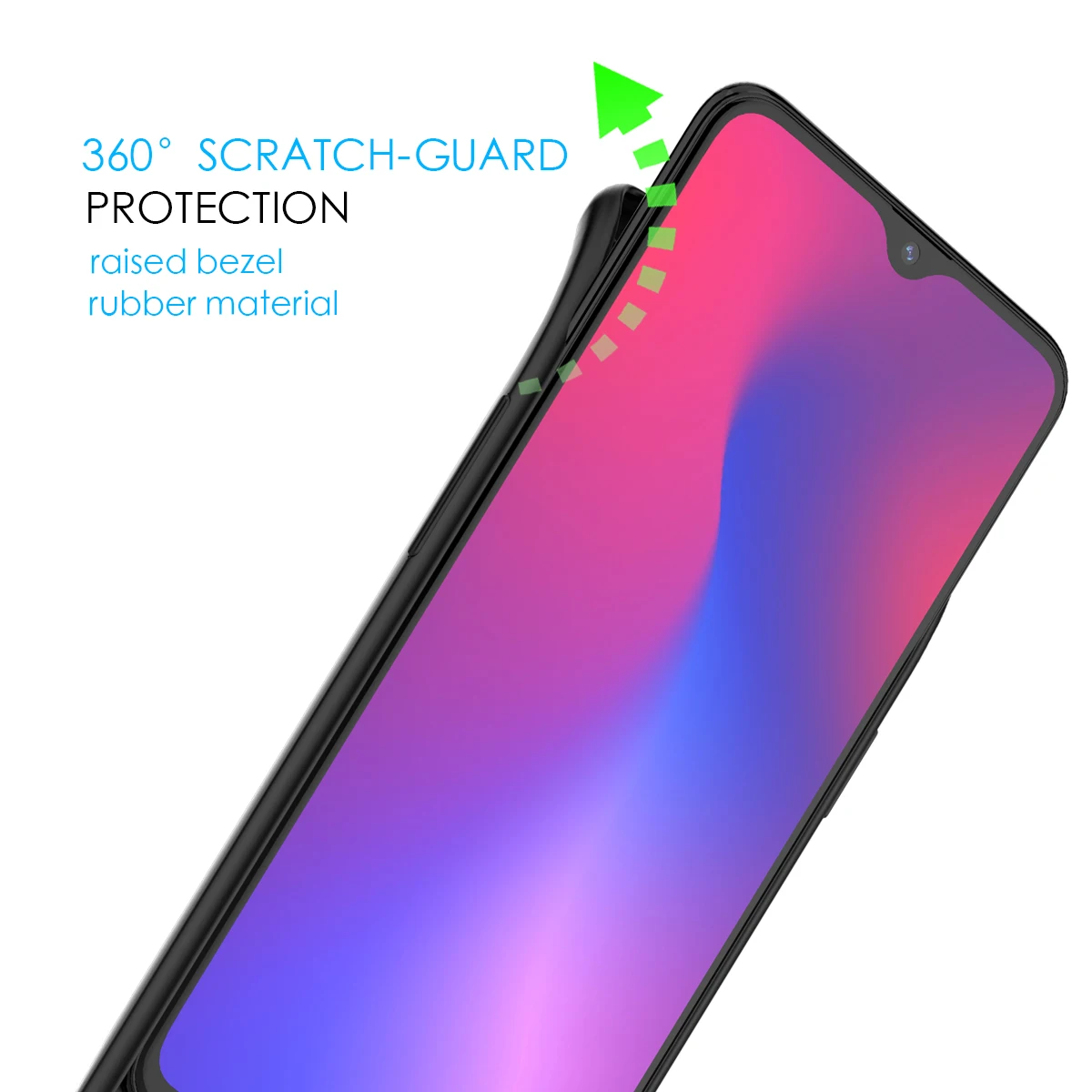 Для OPPO R17/R17 Pro Чехол 5200 мАч внешний резервный аккумулятор зарядное устройство