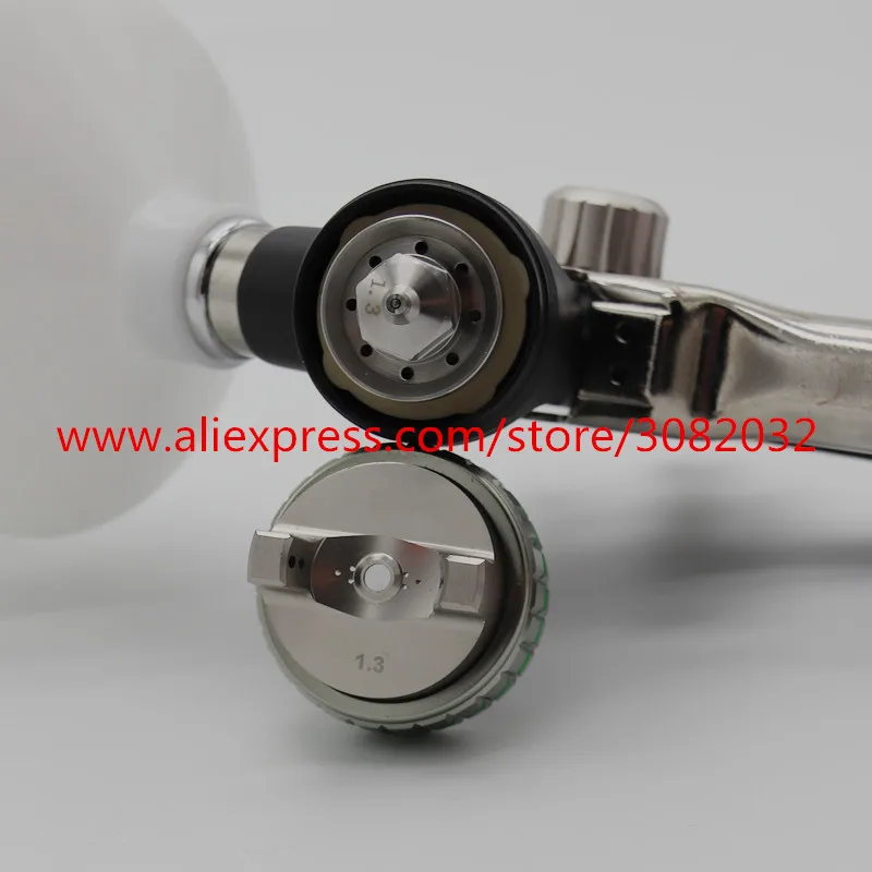 air paint gun 1.3MM stainless steel nozzle SPRAY GUN Paint spray professional Airbrush for painting cars | Инструменты