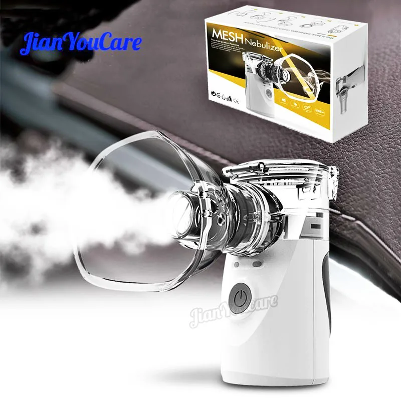 

Mini Handheld silent Inhale Nebulizer Ultrasonic inalador nebulizador Health Care Children Adult kids portable atomizer inhaler
