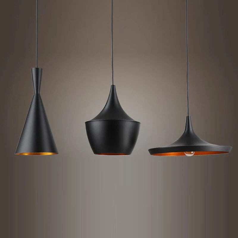 Черный/белый/золотой ABC Moden подвесные светильники том музыкальный инструмент