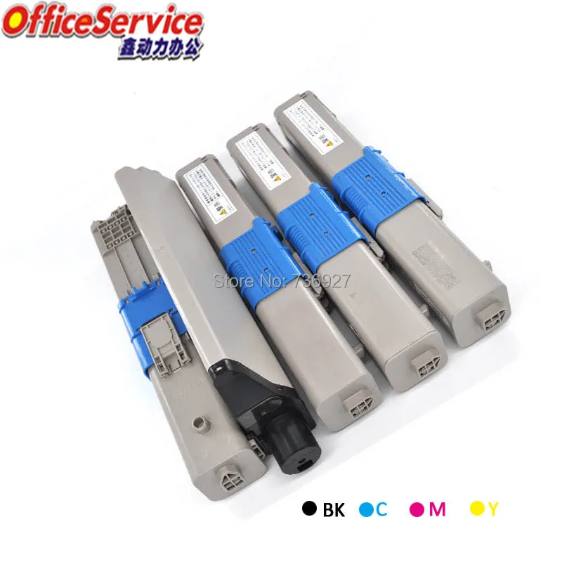 1 комплект картриджей тонера C301 для Okidata C321 MC332 MC342 | Компьютеры и офис