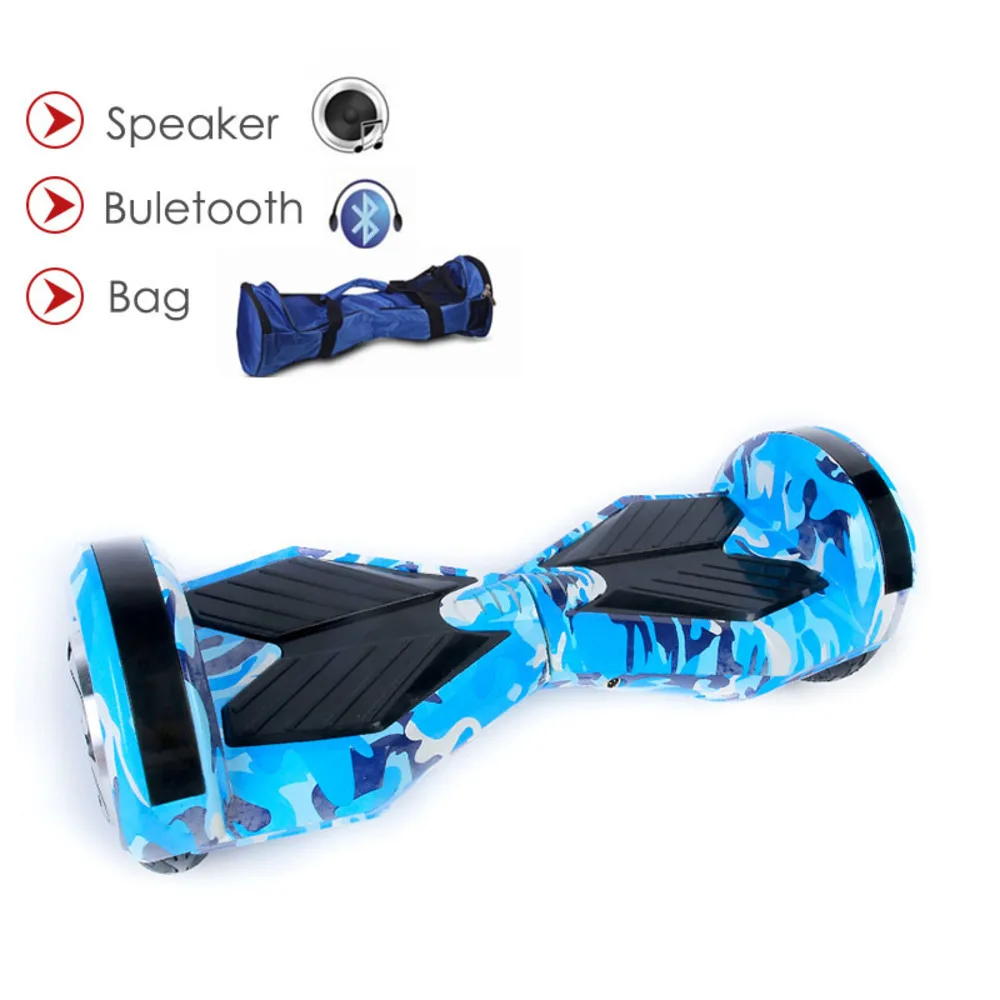 Ховерборд электроскутер светодиодный свет 8 дюймов ХОВЕРБОРДА с Bluetooth Remote