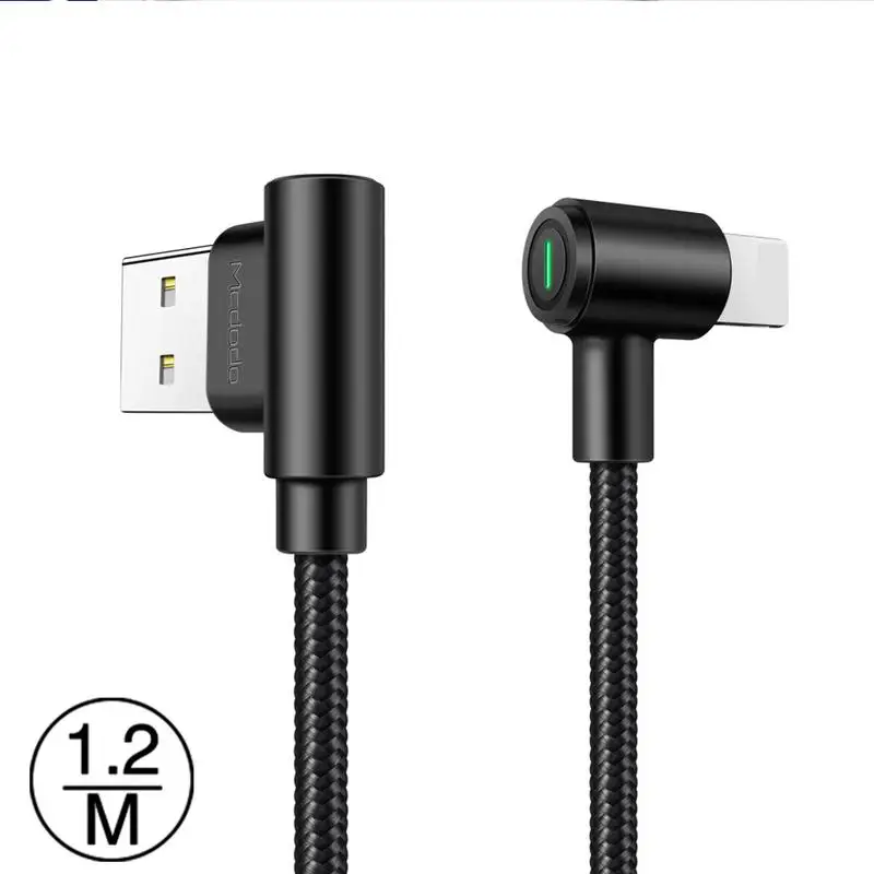 MCDODO type C мобильный кабель передачи данных телефона для IPhone 6/7/8/X Intelligent Data Chip