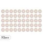 50 шт. гитарный ремень фетр Кнопка шайбы замки блоков черныйбелый Цвета для опционного гитары Запчасти и аксессуары