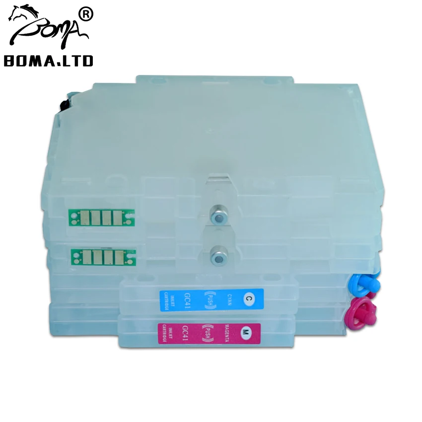 Пустые перезаправляемые картриджи BOMA.LTD для принтеров Ricoh GC41 SG3100 SG2100 SG7100 SG7100DN SG2010