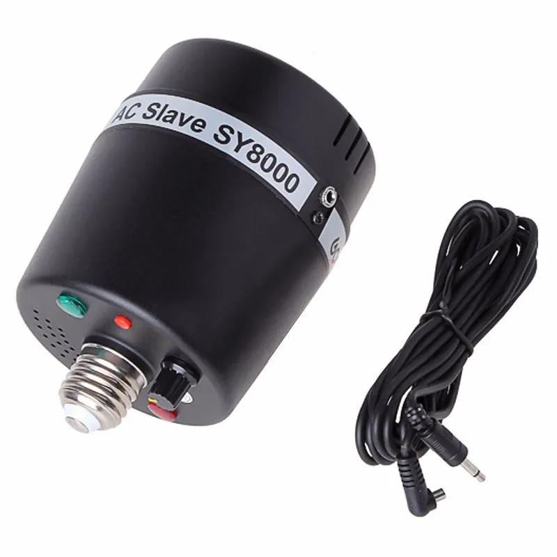 Аксессуары для студийной вспышки Godox AC Power Slave Flash SY8000 с гнездом Синхронизации Mini