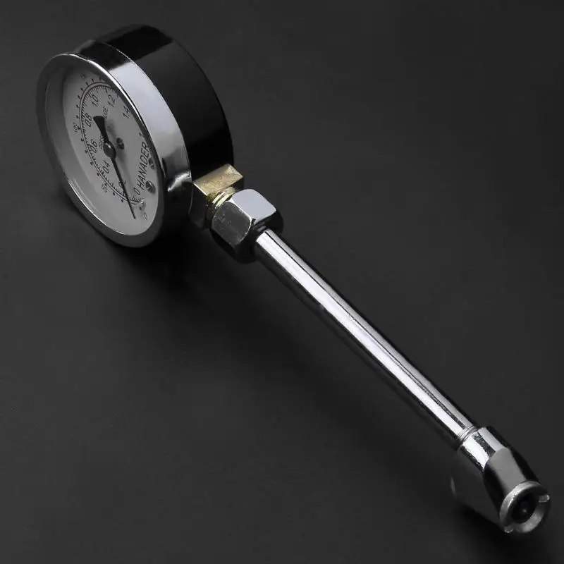 VODOOL портативный автомобильный манометр для шин 0 16PSI из нержавеющей стали