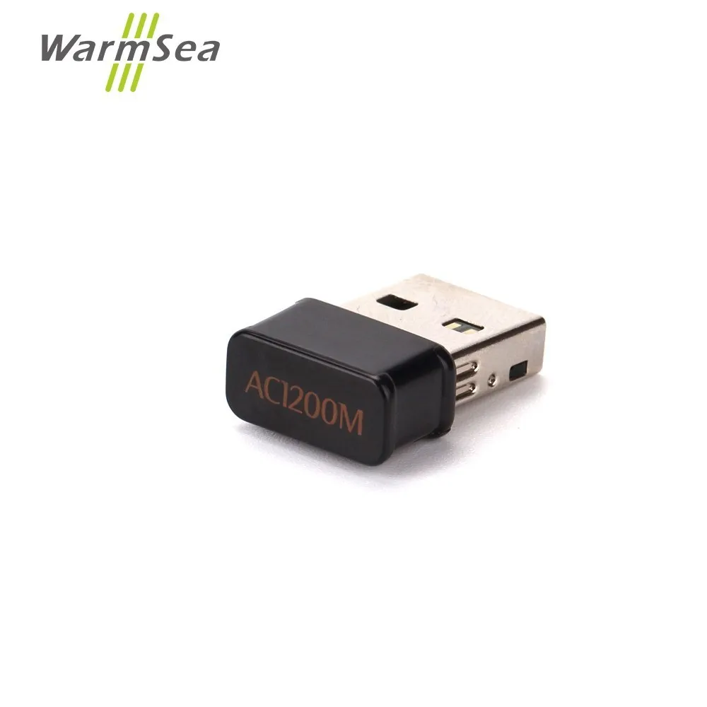 Беспроводная сетевая карта 1200 Мбит/с USB WiFi адаптер двухдиапазонный 2 4 ГГц/5 ГГц