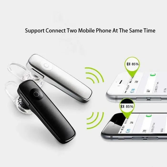 Автомобильные беспроводные наушники стерео спортивные мини bluetooth микрофон