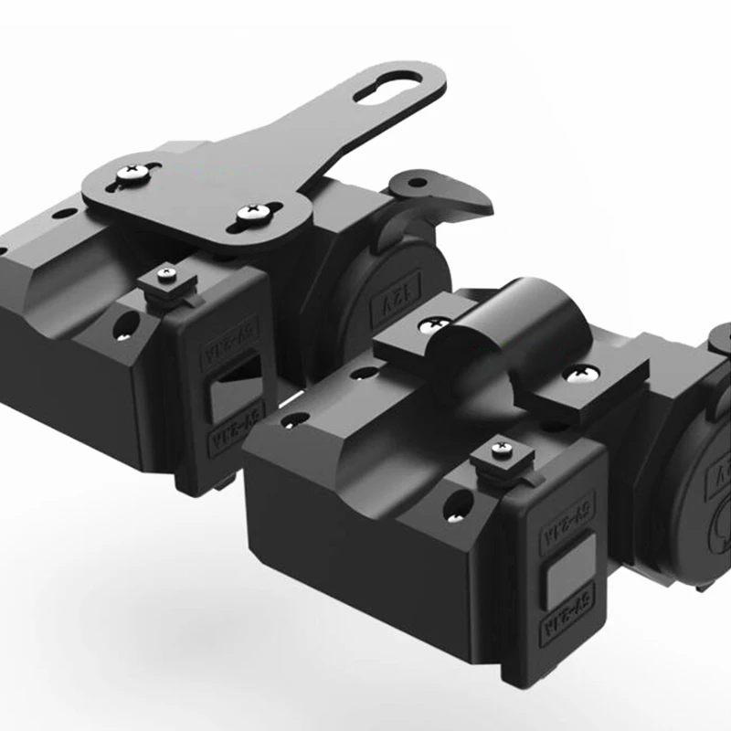 Водонепроницаемое зарядное устройство для автомобиля лодки мотоцикла с двумя USB