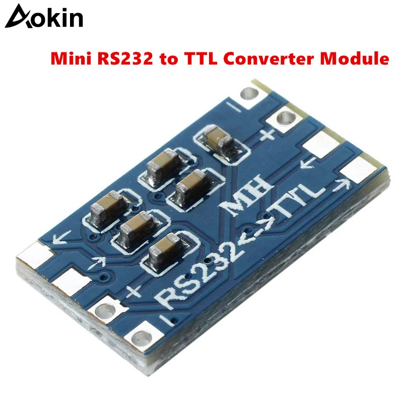 Плата модуля адаптера Mini RS232 в TTL MAX3232|Аксессуары для демонстрационных стендов| |