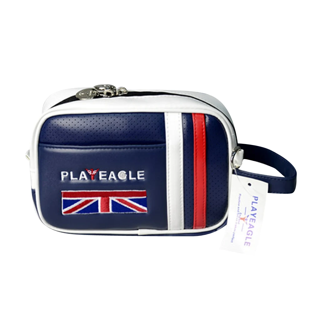 

Golf Valuables Pouch Golfer Club Accessories Ball Markers Tees Holder Ditty Bag Zippered