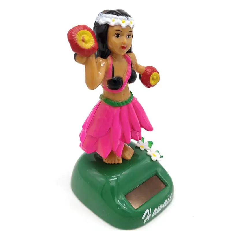 Танцевальная игрушка Hula для девочек на солнечной энергии подарок украшения