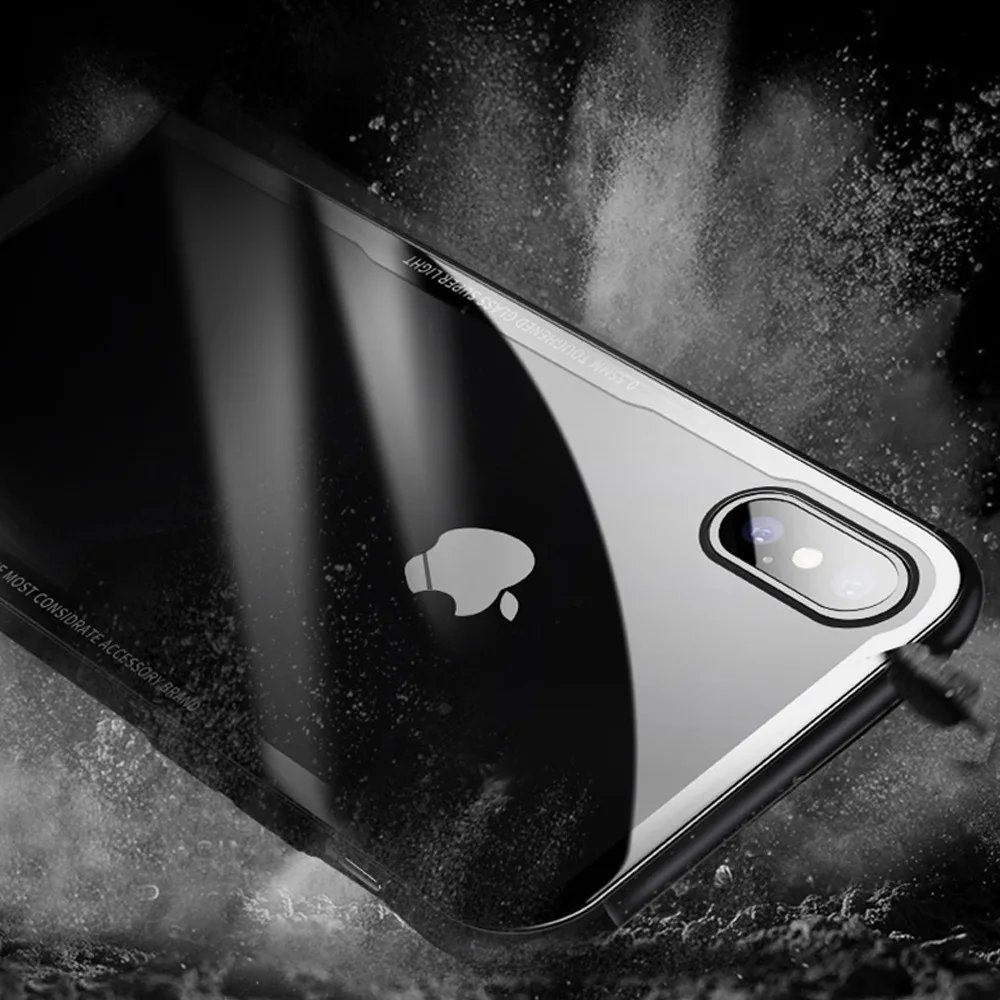 Закаленное Стекло чехол для IPhone X 10 0 55 мм Защитная крышка мобильного телефона