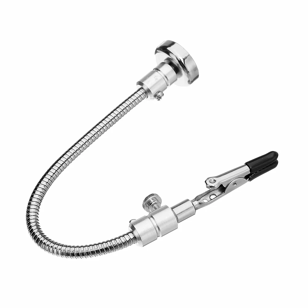 

DANIU P010 160mm Universal Soldering Clamp Clip Magnetic Base PCB Fixture Tools DIY Hands Free Clip