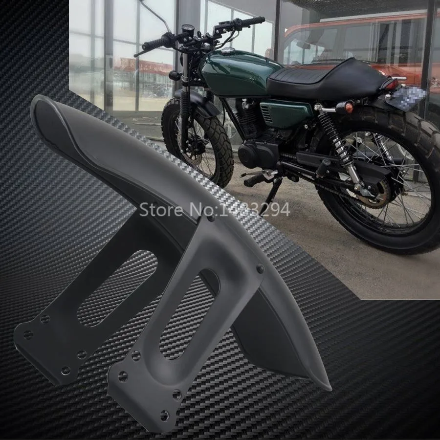 Брызговики передние черные стальные под заказ для Honda CG125| |
