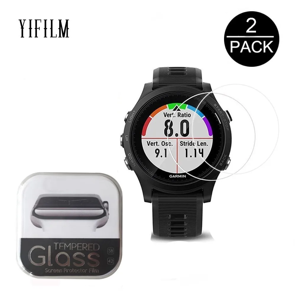 2 шт./лот для Garmin Forerunner 935 закаленное стекло защиты экрана 9H 2.5D Premium LCD Защитная