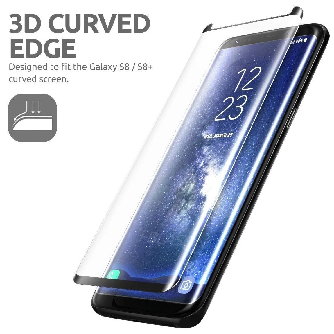 3D 9H S9 Plus S8 + пленка для экрана изогнутое закаленное стекло защита Samsung Galaxy Note 9 Note8 S7