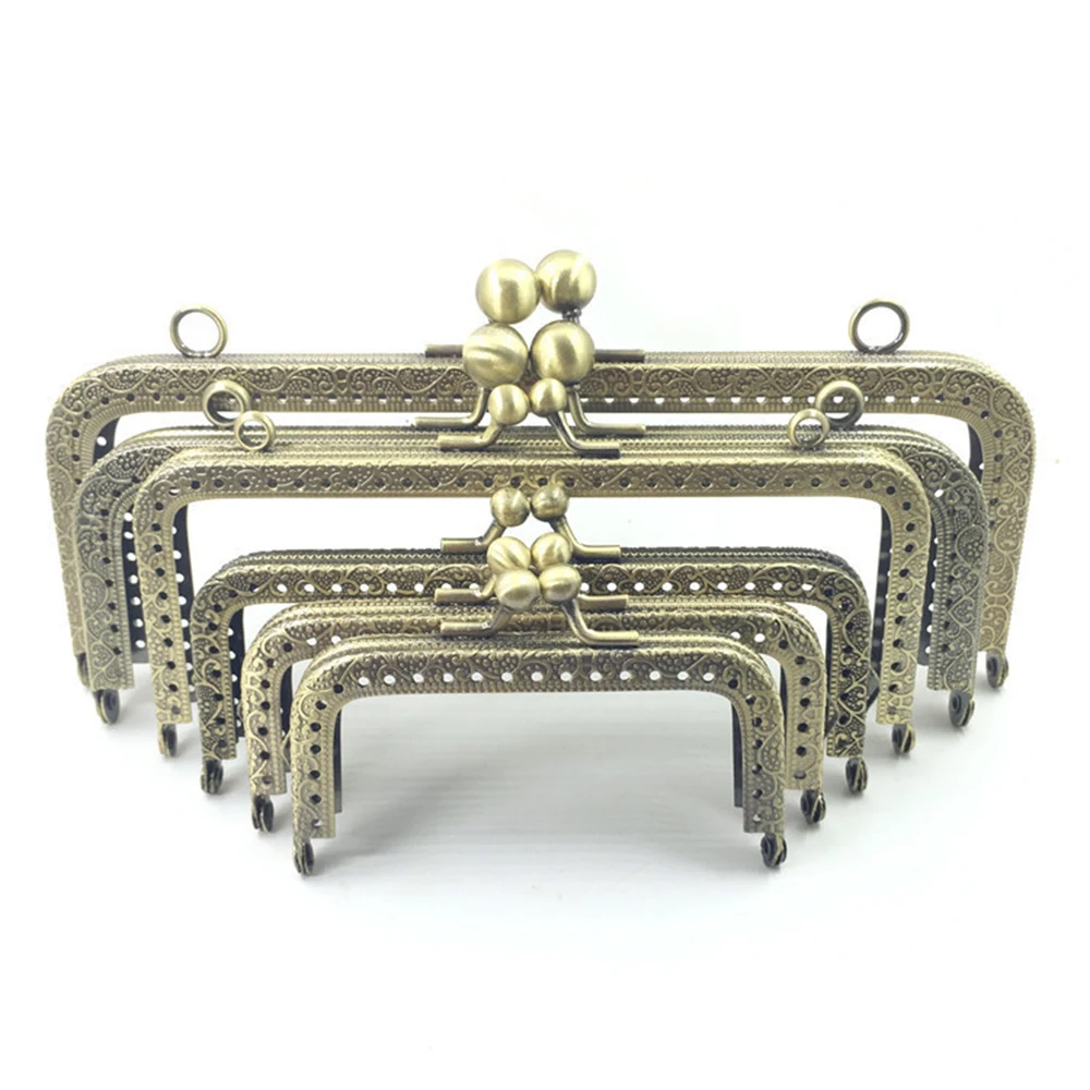 10 шт. квадратные металлические ручки для сумок 6 5/8 5/10 5/15/18/20 см|handle pull|handle bikehandle set