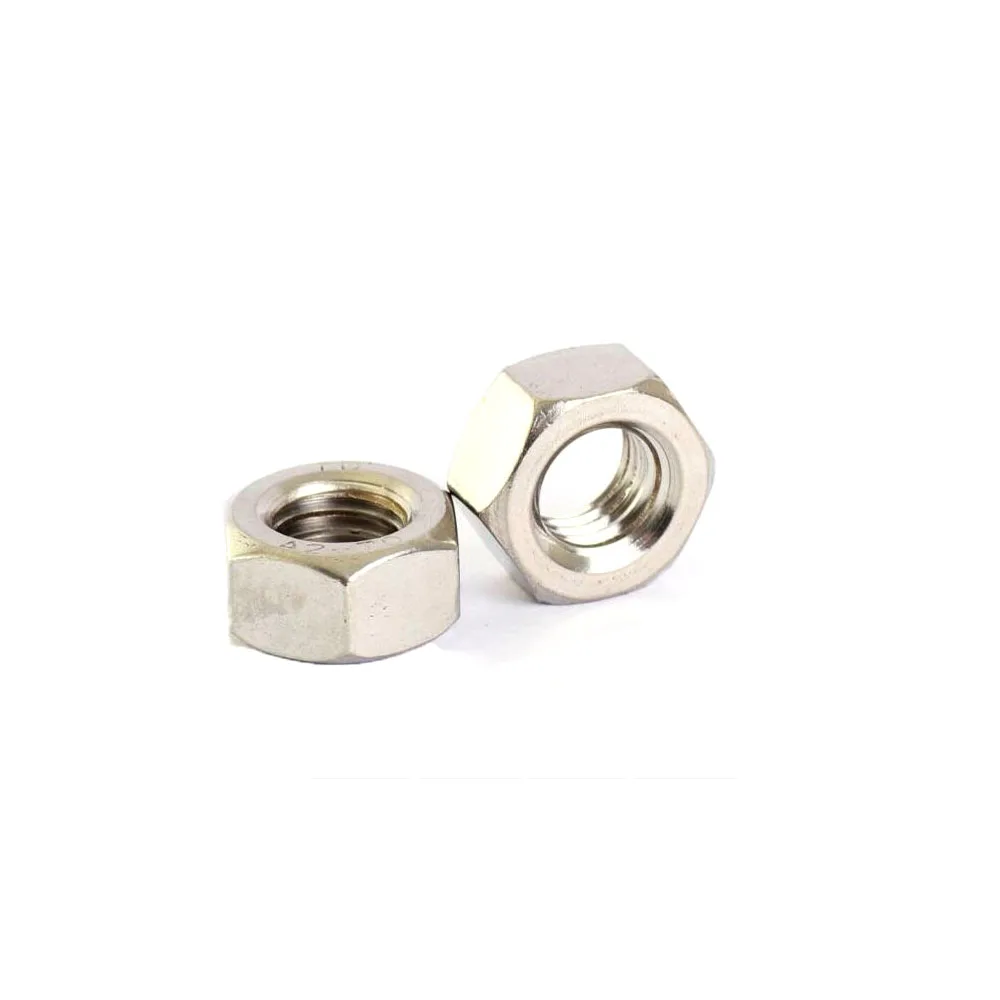 

100PCS/lot DIN 934 Hex Nut M2.5 M4 M2 M3 M5 M6 Stainless Steel Hex FULL Nut Hexgon Nuts DIN 934