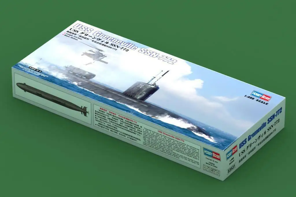 Комплект модели Hobbyboss 83531 1/350 USS Greeneville SSN 772|Наборы для сборки моделей| |
