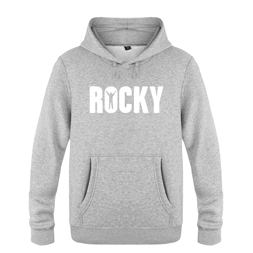 BALBOA ROCKY толстовки мужские 2018 с капюшоном флисовый пуловер толстовки|Мужские и