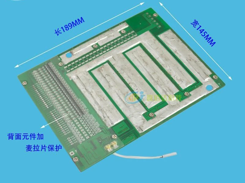 Литиевая батарея 16S 150A 48 в Li Ion Lifepo4 защита MOS board W сбалансированный светодиодный