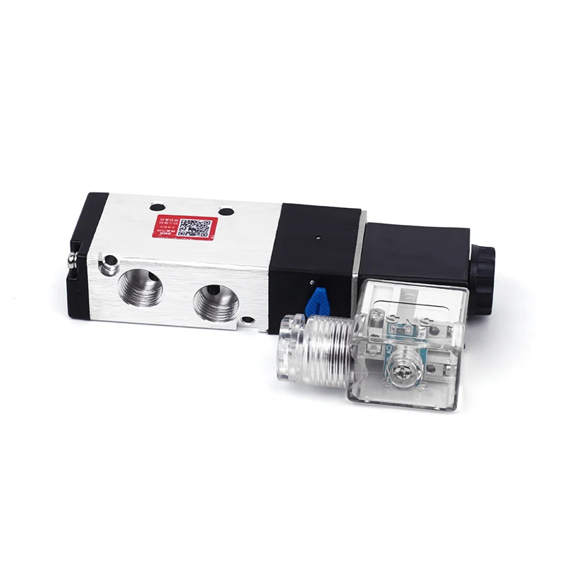SNS 4V210-08/DC24V 5/2 Port 1/4 Inlet Single Coil Pilot-Operated Electric Solenoid Valve | Valves