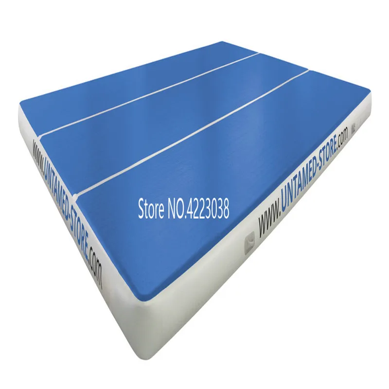 Цена Бесплатная доставка, коврик для гимнастики 4x4x0,2 м, прочный воздушный трек по заводской цене, надувной воздушный трек для гимнастики