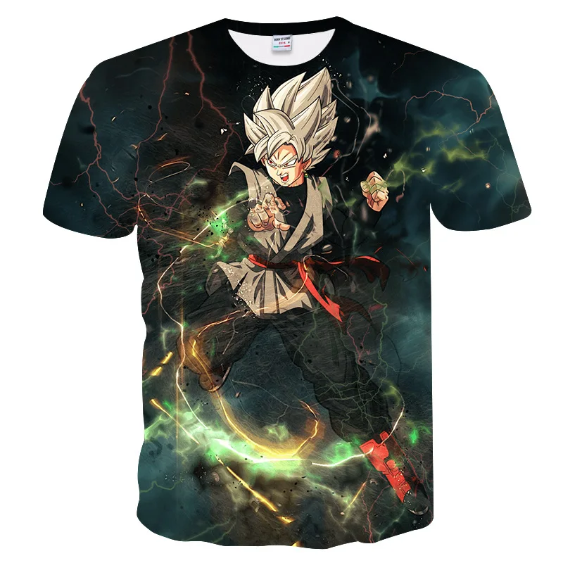 Футболка с изображением Драконий жемчуг DBZ Bulma Super Saiyan Vegeta 3D для мужчин женщин