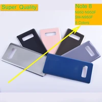 10pcslot for samsung galaxy note 8 n950 n950f housing battery door back cover case rear chassis note 8 shell