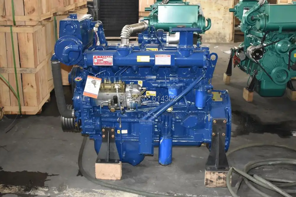 Китайский поставщик морской дизельный двигатель 92kw/1500rmp Ricardo R6105AZC судовой для