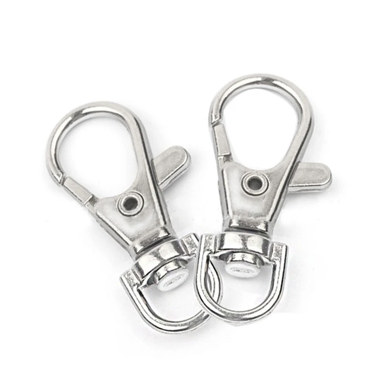 Фото Кольцо для ключей с металлическим поворотным триггером застежка - купить