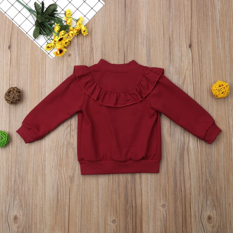 2019 Brand New 1-5Y Newborn Toddler Baby Girl Cotton Hoodies Tops Outerwear Coat Comfy Clothes Solid | Детская одежда и обувь