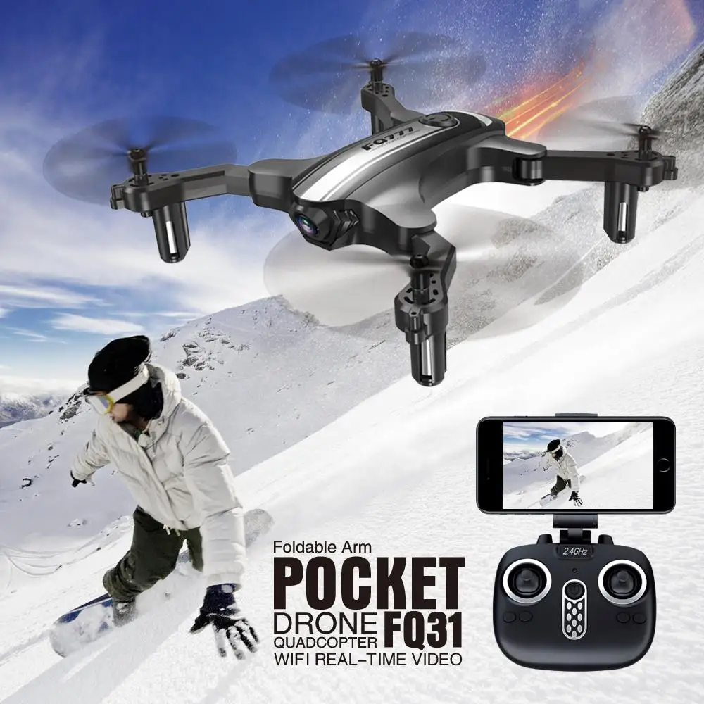FQ777 FQ31 складной беспилотный летательный аппарат 0. 3MP/2.0MP WIFI камера анти помех RC