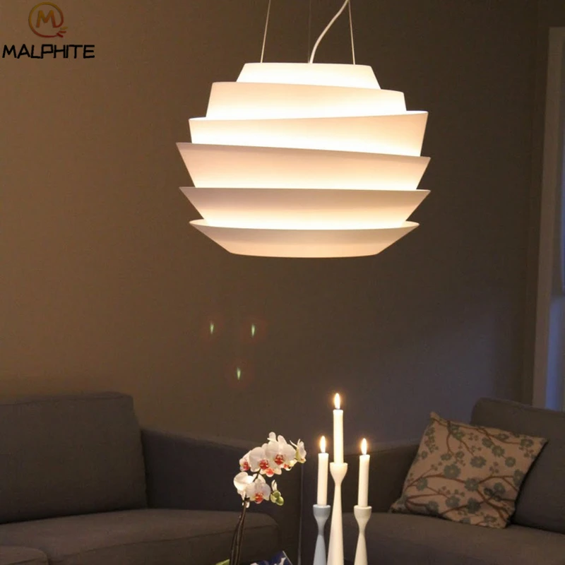 Скандинавский декор светодиодные подвесные светильники Foscarini солей волнистые