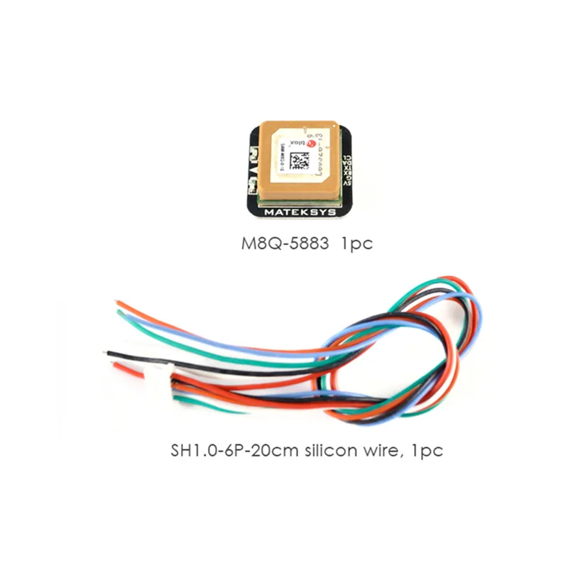 GPS Компас Matek Mateksys QMC5883L с антенной|Детали и аксессуары| |