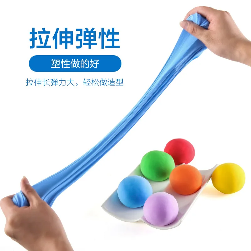 24 цветов слизи Полимерная глина Air Dry Playdough легкие мягкие моделирование прыжки