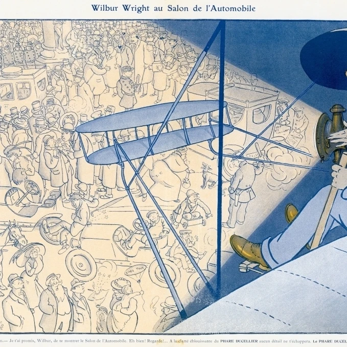Wright Has It Right 1908 постер печать Мэри Эванс Picture Library (36X24) | Дом и сад