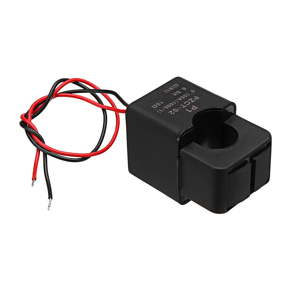 PZEM-022 цифровой дисплей для открытия и закрытия CT 100A AC измеритель мощности